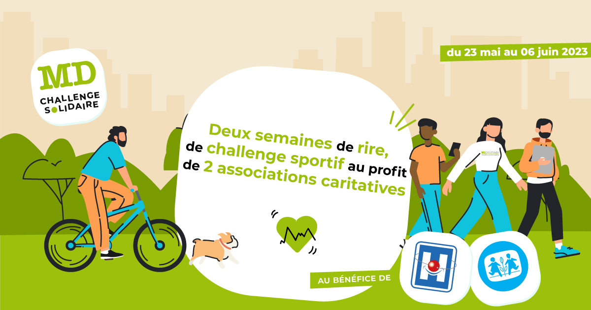 MD Challenge solidaire, saison 2 : inscrivez-vous !