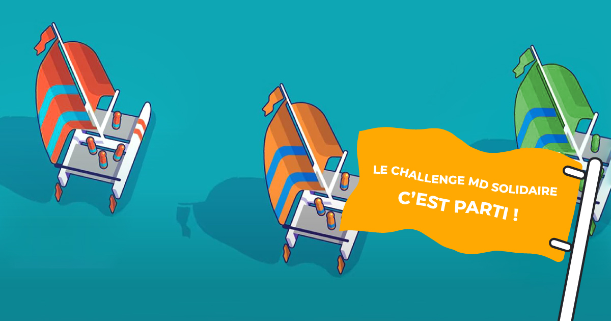 Un départ en fanfare pour les 356 participants du Challenge MD Solidaire saison 2 !