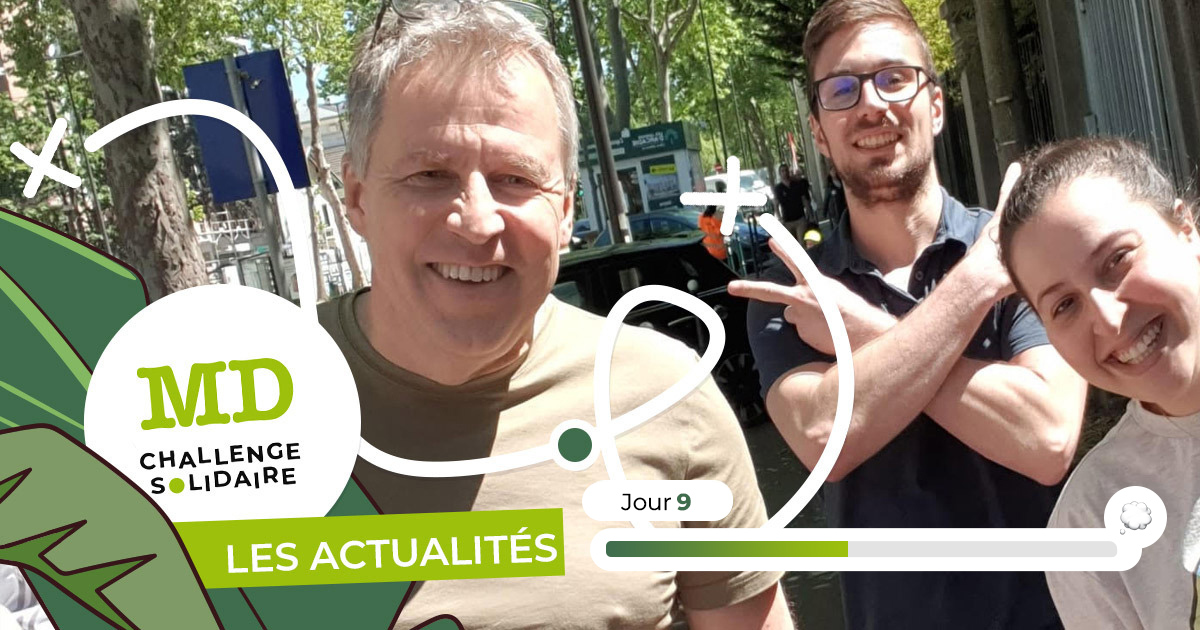 Le MD Challenge Solidaire, « c’est bon pour le moral » !